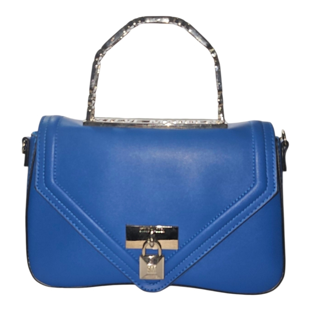 STEVE MADDEN Vibrant Blue Mini Satchel/Crossbody Bag